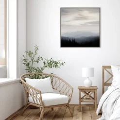 30" X 30" Mountain Vista II By Madeline Clark Framed Canvas Wall Art Print - Amanti Art -Amanti Art GUEST 7b5660b0 cce5 43b7 8748 ebe0a04f05a8