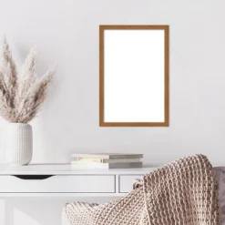 Amanti Art Carlisle Blonde Narrow Framed Dry Erase Magnetic Board -Amanti Art GUEST 7bb4b32f abaa 427e 8533 35bb8b44553c