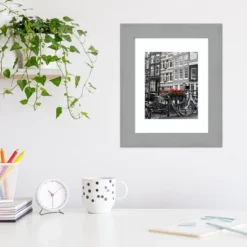 Amanti Art Brushed Nickel Picture Frame -Amanti Art GUEST 7c033a73 4506 4852 bbb3 72118d17864f