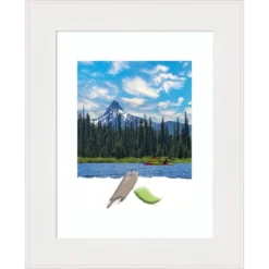 Amanti Art Vanity White Narrow Picture Frame -Amanti Art GUEST 7c043210 c12a 401c 824e e40f00d5eb72