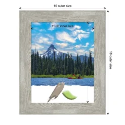 Amanti Art Dove Narrow Greywash Picture Frame -Amanti Art GUEST 7c581586 7083 4a51 b40c e4e301cc5e87