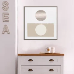 22" X 22" Reflection II Neutral By Moira Hershey Framed Canvas Wall Art Gray Wash - Amanti Art 19 22" X 22" Reflection II Neutral By Moira Hershey Framed Canvas Wall Art Gray Wash - Amanti Art -Amanti Art GUEST 7c87eb87 f892 4f1c 98c9 052cd04a2dee