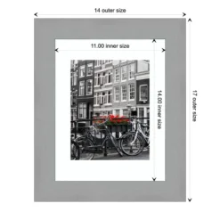 Amanti Art Brushed Nickel Picture Frame -Amanti Art GUEST 7d50ebb8 d301 4719 b6ca ddea18146284