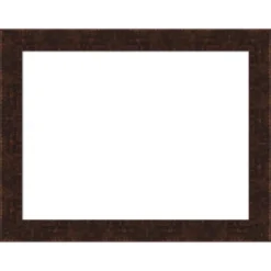 Amanti Art William Mottled Bronze Narrow Framed Dry Erase Magnetic Board -Amanti Art GUEST 7fe34d56 fa81 4393 bfea a76da3be38fd