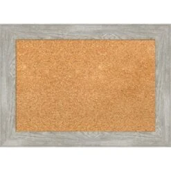 Amanti Art Dove Greywash Narrow Framed Corkboard, Natural Cork -Amanti Art GUEST 81316201 14c7 44f3 967d 1fc969930dc9