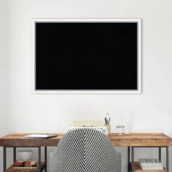 38"x26" Morgan Wood Frame Black Cork Board White/Blue - Amanti Art: Wall-Mounted, Office Presentation Board 19 38"x26" Morgan Wood Frame Black Cork Board White/Blue - Amanti Art: Wall-Mounted, Office Presentation Board -Amanti Art GUEST 828ff85f 3f88 49f6 a525 363f97966db1