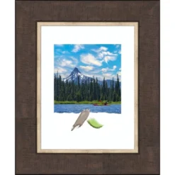 Amanti Art Lined Bronze Picture Frame -Amanti Art GUEST 8322d8e7 f1ec 4ac8 9b1c e27b7d95393f