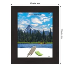 Amanti Art Furniture Espresso Narrow Picture Frame -Amanti Art GUEST 83759c74 2979 4ad2 98bf c1b95451687f