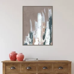 22" X 30" Shape Of Form I By JL Design Framed Canvas Wall Art Gray Wash - Amanti Art -Amanti Art GUEST 847da6ef 33f8 45d9 958a a56f07b9f2c6