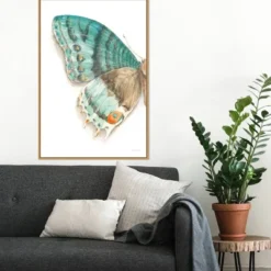 22" X 33" Fragile Wings III By Danhui Nai Framed Canvas Wall Art Light Brown - Amanti Art -Amanti Art GUEST 848ceda7 363f 4317 b3f9 929502efc450