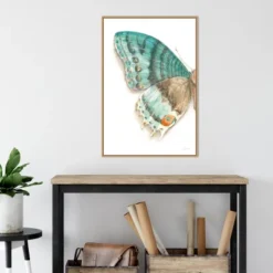 22" X 33" Fragile Wings III By Danhui Nai Framed Canvas Wall Art Light Brown - Amanti Art -Amanti Art GUEST 848dec19 e036 40b2 92ed 35004c4120e8