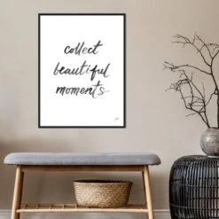 22" X 30" Collect Beautiful Moments By Karyn Panganiban Framed Canvas Wall Art Black - Amanti Art -Amanti Art GUEST 84cfc4da 42a1 4fc3 a5bf edfaf2a40a75