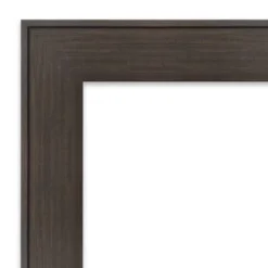 42" X 30" Non-Beveled William Rustic Woodgrain Bathroom Wall Mirror - Amanti Art -Amanti Art GUEST 864803e3 3c21 4e56 8bfe 954637b154c7 1