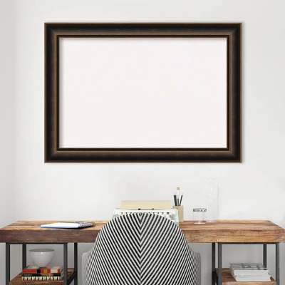 42"x30" Villa Wood Frame White Cork Board Oil Rubbed Bronze - Amanti Art: Wall Mount, Custom Crafted, Bulletin Board 10 42"x30" Villa Wood Frame White Cork Board Oil Rubbed Bronze - Amanti Art: Wall Mount, Custom Crafted, Bulletin Board - Image 8