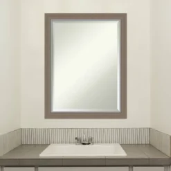 Eva Framed Bathroom Vanity Wall Mirror - Amanti Art -Amanti Art GUEST 878c6a82 2d5e 478a bbbc 8c2c4f37d49a
