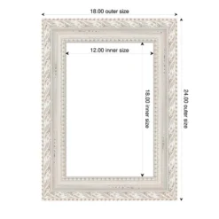 Amanti Art Opera Off White Framed Dry Erase Magnetic Board -Amanti Art GUEST 8891ca80 597b 436d 9660 10da85003e94