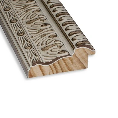 24" X 30" Non-Beveled Fair Baroque Wood Bathroom Wall Mirror Cream - Amanti Art 3 24" X 30" Non-Beveled Fair Baroque Wood Bathroom Wall Mirror Cream - Amanti Art