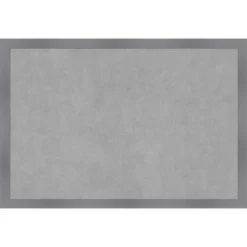 38"x26" Edwin Framed Magnetic Board Gray - Amanti Art 21 38"x26" Edwin Framed Magnetic Board Gray - Amanti Art -Amanti Art GUEST 8a070ad1 f128 4e58 a471 57ff7d79904e
