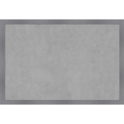 38"x26" Edwin Framed Magnetic Board Gray - Amanti Art 12 38"x26" Edwin Framed Magnetic Board Gray - Amanti Art - Image 10