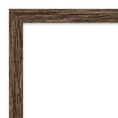 Amanti Art Regis Barnwood Mocha Narrow Framed Dry Erase Magnetic Board 5 Amanti Art Regis Barnwood Mocha Narrow Framed Dry Erase Magnetic Board - Image 3