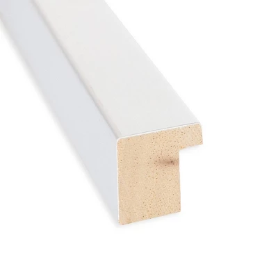 30" X 24" Non-Beveled Svelte Silver Wood Wall Mirror - Amanti Art 3 30" X 24" Non-Beveled Svelte Silver Wood Wall Mirror - Amanti Art