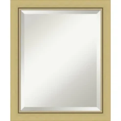 Amanti Art Landon Gold Narrow Beveled Framed Wall Mirror -Amanti Art GUEST 8b073e09 fed3 4f08 8576 771408692803