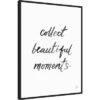 22" X 30" Collect Beautiful Moments By Karyn Panganiban Framed Canvas Wall Art Black - Amanti Art