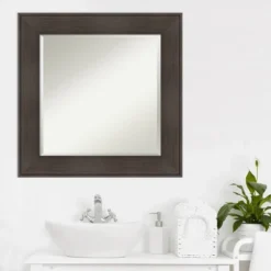 William Framed Bathroom Vanity Wall Mirror Espresso - Amanti Art -Amanti Art GUEST 8c7e295a f8dd 4899 9ebc 21b3d901121d