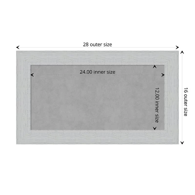 Amanti Art Shiplap Wood Framed Magnetic Board 5 Amanti Art Shiplap Wood Framed Magnetic Board - Image 3