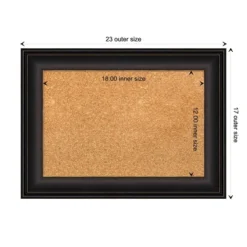 Amanti Art Trio Rubbed Oil Framed Corkboard, Natural Cork -Amanti Art GUEST 8f6ea97d 9f6f 4bc9 b6e0 7f3680ac5ab9