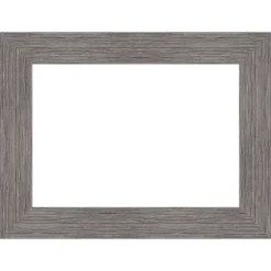 Amanti Art Pinstripe Plank Grey Framed Dry Erase Magnetic Board -Amanti Art GUEST 9166b404 e0d8 4e96 a5ca 9d5fc6fb29c2