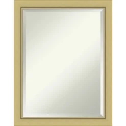 Amanti Art Landon Gold Narrow Beveled Framed Wall Mirror -Amanti Art GUEST 91b94409 6b39 4c78 9bd0 b9964210bb4a