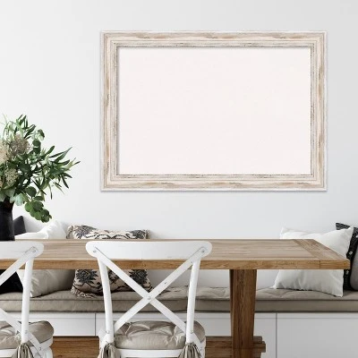Amanti Art Alexandria Wood Framed Corkboard, White Cork 9 Amanti Art Alexandria Wood Framed Corkboard, White Cork - Image 7