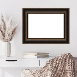 Amanti Art Villa Oil Rubbed Bronze Framed Dry Erase Magnetic Board -Amanti Art GUEST 93183f12 0212 403c 8dab 4c46200e0593