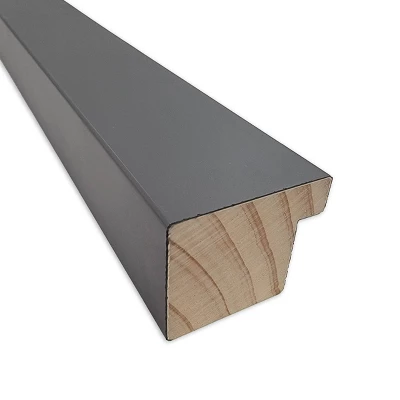 38"x26" Edwin Framed Magnetic Board Gray - Amanti Art 3 38"x26" Edwin Framed Magnetic Board Gray - Amanti Art