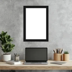 Amanti Art Avon Black Narrow Framed Dry Erase Magnetic Board -Amanti Art GUEST 97f7cfca 62cd 4472 98cc d685f5cdb458