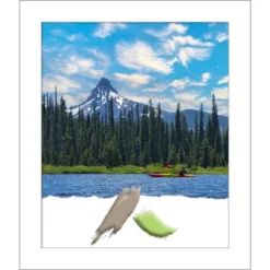 Amanti Art Wedge White Picture Frame -Amanti Art GUEST 985eb06a 7cb0 44a3 85b7 32dc2efc1e37