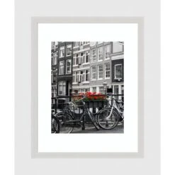 Amanti Art Blanco White Wood Picture Frame -Amanti Art GUEST 9b87dbec e36a 496d ac8d 239daff924f7