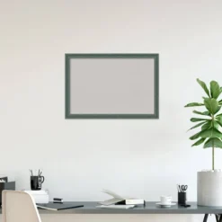 39"x27" Upcycled Wood Frame Gray Cork Board Teal - Amanti Art -Amanti Art GUEST 9c0b6535 eba7 4e4e a515 f223b36f09bc