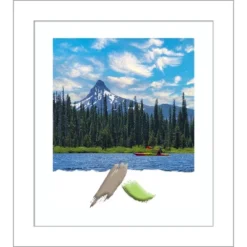 Amanti Art Wedge White Picture Frame -Amanti Art GUEST 9d2ac054 b126 4932 b840 97bacba8ec68
