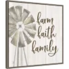 22" X 22" Farm Life III Farm Faith Family By Tara Reed Framed Canvas Wall Art Gray Wash - Amanti Art -Amanti Art GUEST 9d46c577 4f50 4dc8 95a5 2995ed771ad0