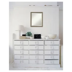 Parisian Silver Framed Wall Mirror - Amanti Art -Amanti Art GUEST 9d9a0c89 3c8c 44b1 a946 50b7498edb58