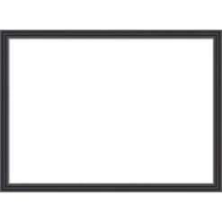 Amanti Art Stylish Black Framed Dry Erase Magnetic Board -Amanti Art GUEST 9ec62238 399f 46bd 8df7 14451580acca
