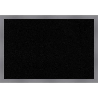 38"x26" Edwin Wood Frame Black Cork Board Gray - Amanti Art 12 38"x26" Edwin Wood Frame Black Cork Board Gray - Amanti Art - Image 10
