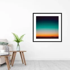 33" X 33" Sunrise Flying By Caroline Mint Framed Wall Art Print Black - Amanti Art -Amanti Art GUEST a3e1eec4 fd1c 4ee5 8194 6c57b6ca579b