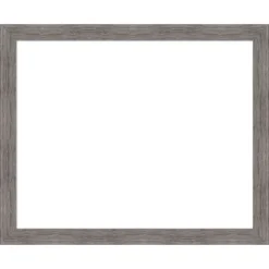 Amanti Art Pinstripe Plank Grey Narrow Framed Dry Erase Magnetic Board -Amanti Art GUEST a68f1e5a 0516 4198 ad28 d9f03ecaeb62