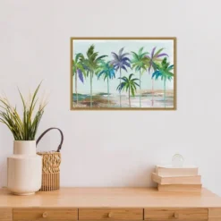 23" X 16" Tropical Dream By Asia Jensen Framed Canvas Wall Art - Amanti Art 9 23" X 16" Tropical Dream By Asia Jensen Framed Canvas Wall Art - Amanti Art -Amanti Art GUEST a7bd1c59 348d 413e 968d 195bd12412e3