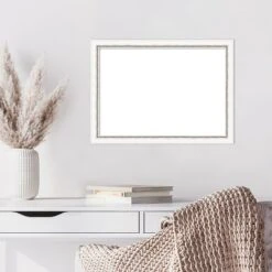 Amanti Art Morgan White Blue Framed Dry Erase Magnetic Board -Amanti Art GUEST a7e2ecef 1fed 4cd5 b074 2dcb07cb9603