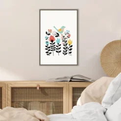 16" X 23" Folk Art Garden By Annie Bailey Art Framed Canvas Wall Art - Amanti Art 11 16" X 23" Folk Art Garden By Annie Bailey Art Framed Canvas Wall Art - Amanti Art -Amanti Art GUEST a9492c6d fc99 497a ac59 c6f4a8304559