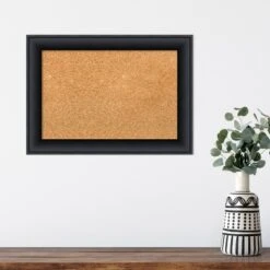 Amanti Art Nero Black Wood Framed Corkboard, Natural Cork 12 Amanti Art Nero Black Wood Framed Corkboard, Natural Cork -Amanti Art GUEST aa1e9499 1256 461c ae35 acf06b28bb15